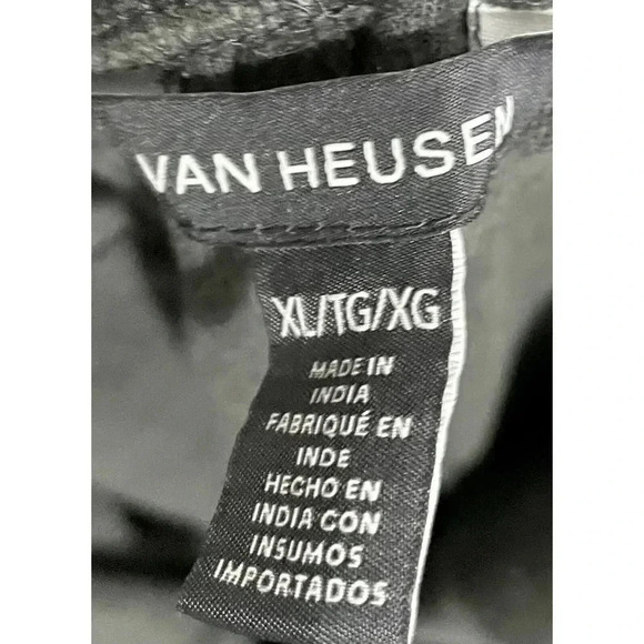 Men's Van Heusen Slim Fit Soft Touch Gray Jogger Sweatpants Size XL - Picture 4 of 6